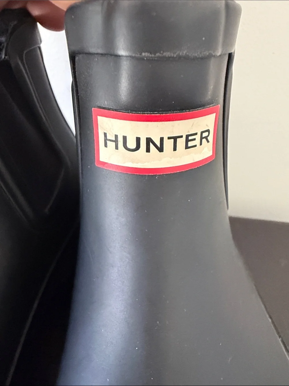 Hunter waterproof chelsea